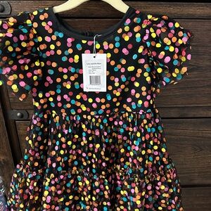 Lola + The Boys Multicolor Polka Dot Dress